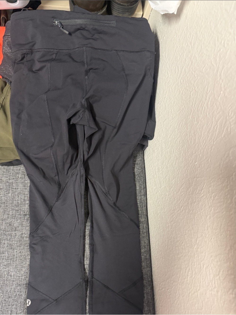 lululemon athletica Black Seam-Detail Leggings